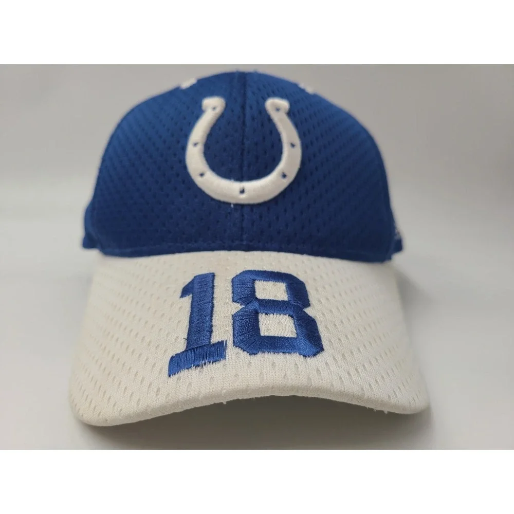 Vintage Child Indianapolis Colts Peyton Manning #18‎ Reebok Adjustable Hat Cap